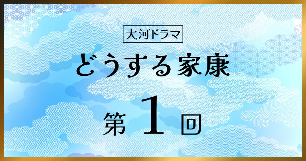 大河ドラマ「どうする家康」第1回