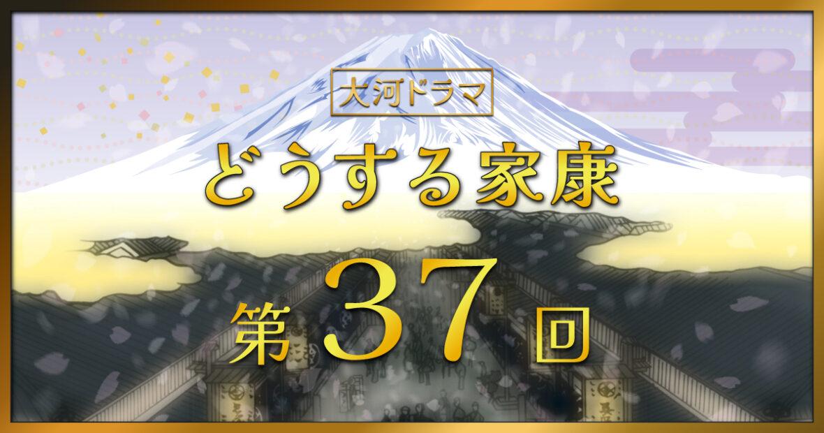 大河ドラマ「どうする家康」第37回