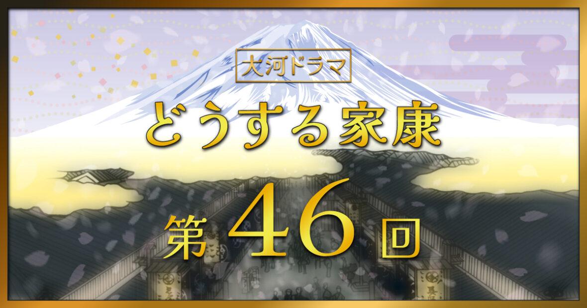 大河ドラマ「どうする家康」第46回